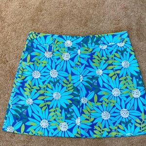 Lilly Pulitzer Golf skort - this skort it has a hook for your keys and pockets.